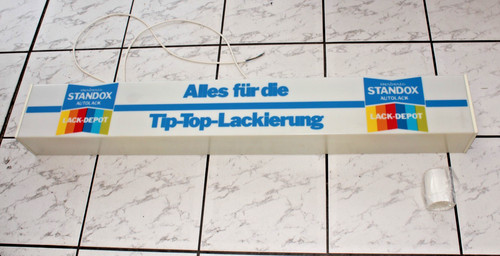 Neu werbeschild leuchtreklame - neu,