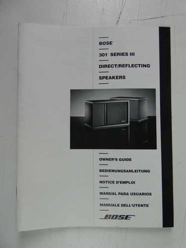 Bose 301 series direct - series,