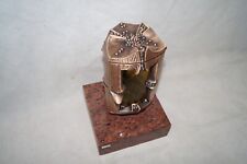 Grablampe, Grablaterne aus Bronze Strassacker 41350 mit Sockel L26