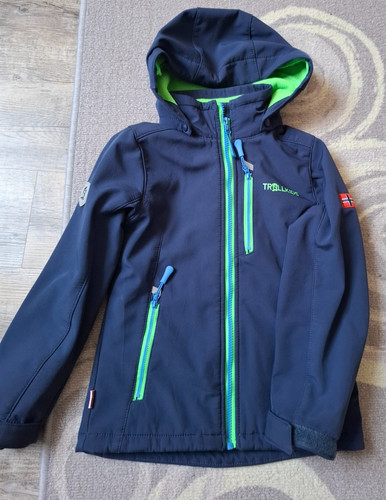 Trollkids softshelljacke 128 - softshelljacke,