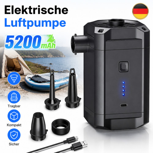 5200mah akku luftpumpe - 5200mah,