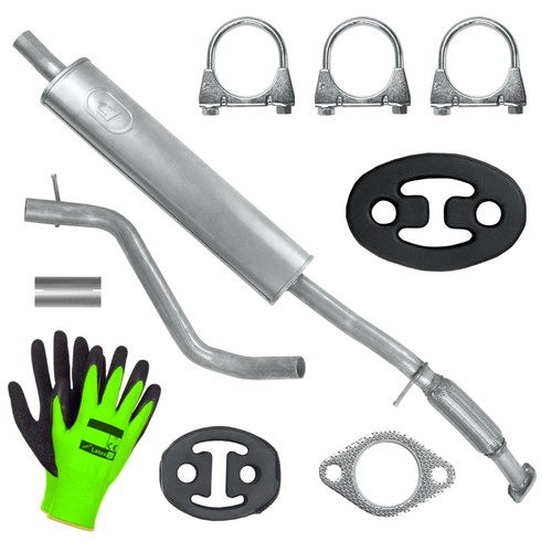 Auspuff mitteltopf für - auspuff, fiat