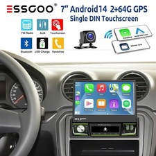 64G 1 DIN Autoradio Android 14