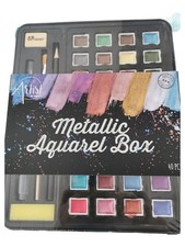 Art Sensations Metallic Aquarellfarben Box 40tlg Künstlerfarbe Mehrfarbig