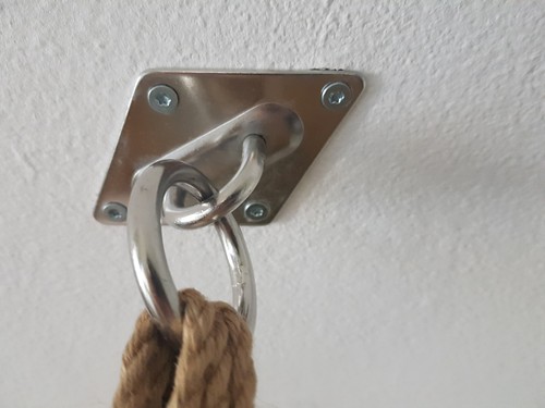 Deckenhalterung für yogatuch - für,