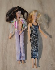 2 x Barbie Puppe – Mattel Inc. 1995 - 1991 CHINA braun/blond - wie abgebildet