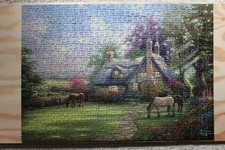 Schmidt Puzzle in der Dose -Thomas Kinkade- "A Perfect Summer Day" 500 Teile