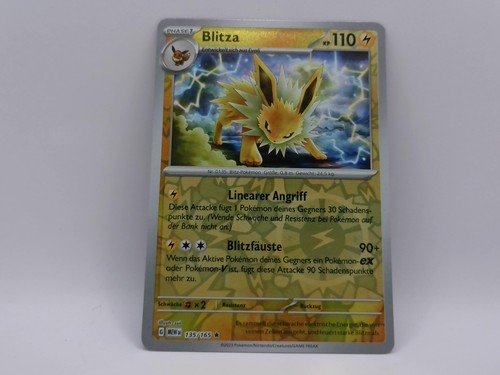 Pokemon karte blitza 135 165 - pokemon, |