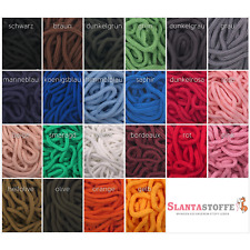 5m Kordel 4mm, Schnur, Turnbeutel, 22 Farben