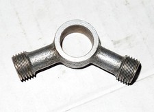 Doppel- Ringschlauchnippel, Messing Schlauchschwenkanschluß