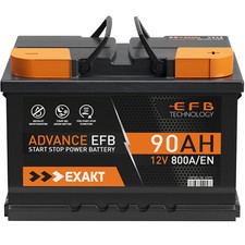 Exakt efb autobatterie 90ah - efb,