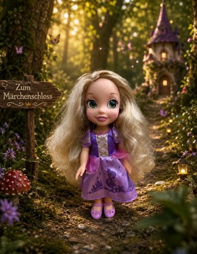 Disney rapunzel puppe my - disney,