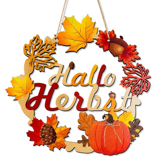 Herbst türkranz holz - türkranz,