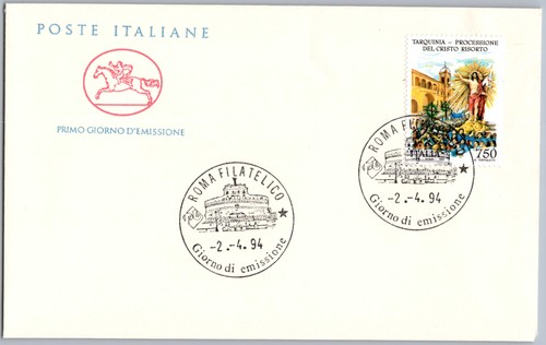 Italien fdc 1994 tarquinia - italien,