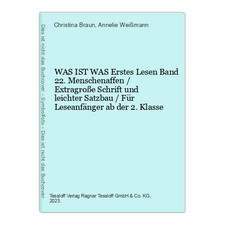 WAS IST WAS Erstes Lesen Band 22. Menschenaffen / Extragroße Schrift und leichte
