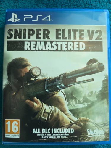 Sniper elite remastered ps4 - v2,