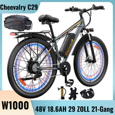 1000 Elektrofahrrad 48V 18.6Ah