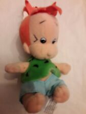 Pebbles  aus Überraschungs -EI    ,Maxi Plüsch Figur , von2001-Familie Feuerstei