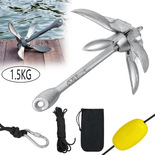 Faltanker 5kg bootsanker - 1,5kg,