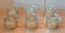 6 vintage DDR Teegläser mit 6