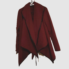 Filz, Jacke, Dunkelrot