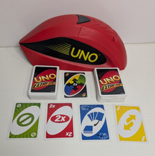 UNO Extreme Elektronischer Kartenwerfer Mattel inkl. Karten 2010 Version 