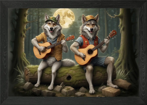 Blue grass musik wölfe - grass,