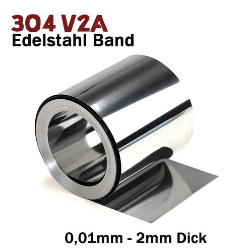 304 v2a edelstahl band folie - edelstahl,