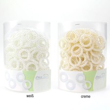 135 Streuteile Perlenringe