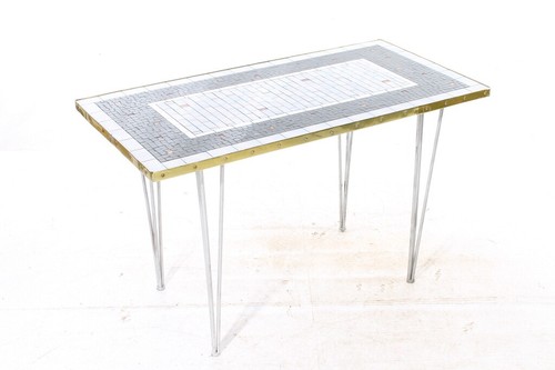 Alter tisch mosaik - vintage, mid