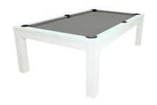 POOL Billard RASSON PENELOPE 8 ft Ess- Billardtisch glänzend inkl Abdeckplatte