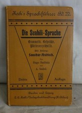 Koch's Sprachführer Bd 22 Die Suahili-Sprache Swahili Sansibar-Arabisch