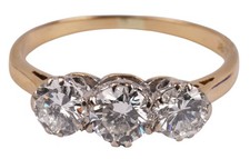 antiker Art Deco 1,35ct