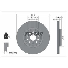 Bremsscheiben + Beläge vorne