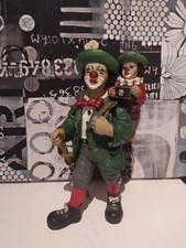 Gilde Clown Oldies, Oldie Rarität- ca 29 cm wertvolle deutsche HandarWandersmann