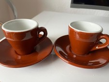 Vintage espressotassen set aus - vintage, espressotassen-set