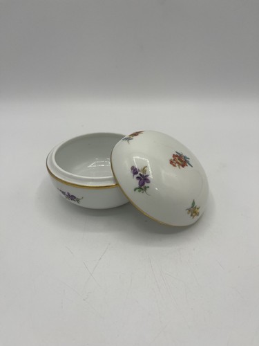 Meissen porzellan deckeldose - porzellan,