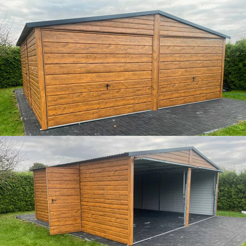Blechgarage 6x5 m - blechgarage,