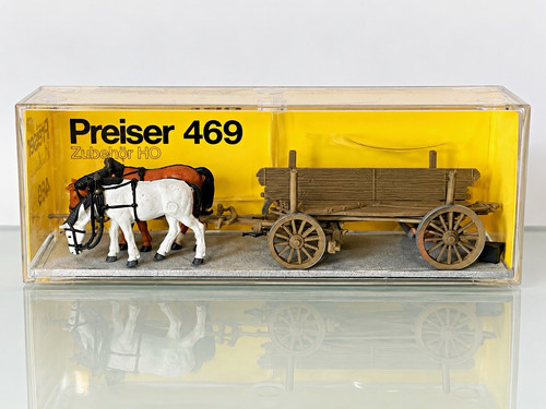 Preiser 469 pferdegespann - preiser,