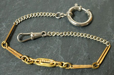 Alte goldene Taschenuhrkette