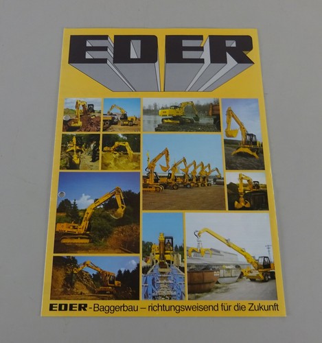 Prospekt broschüre eder - /,