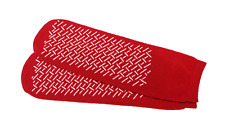 Med Comfort Antirutsch-Einwegsocken Antirutschsocken Universalgröße Rot 1 Paar