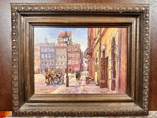ANDRZEJ STARZYCKI (1949 - 2010) "Altstadt in Warschau" Polen polnisch