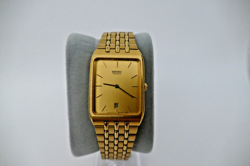Seiko quartz herrenuhr tank - quartz,