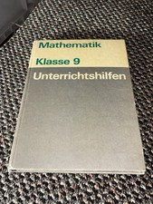 DDR Mathematik Klasse 9 Unterrichtshilfen