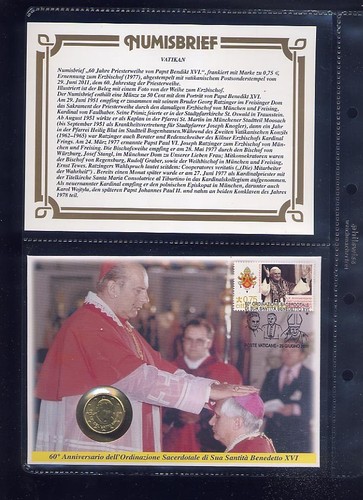 Numisbrief 2011 cent - 50,