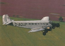 Werbekarte - Postkarte - Lufthansa - Junkers JU / 52/3m - unversandt -