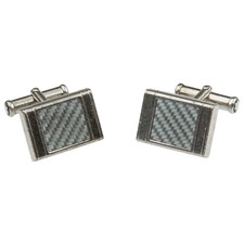 Montblanc Manschettenknöpfe 925er Sterling Silber Carbon Cufflinks Meisterstück