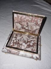 Agglo Schatulle Marmor Schmuckkästchen Naturstein