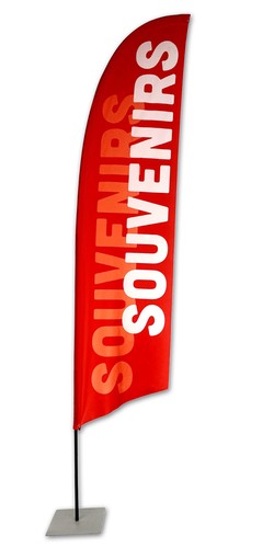 Souvenirs beachflag gerade 270 - beachflag,